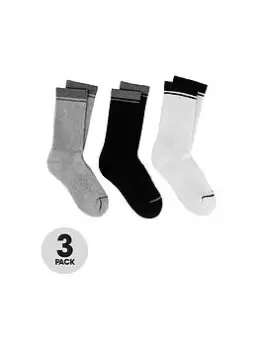 TOTES Mens Sports Socks - Multi, Men
