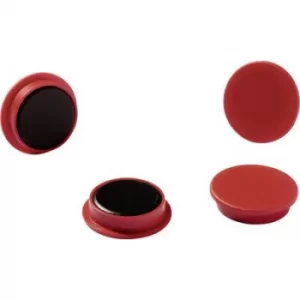 Durable Magnets 32mm 720P 4703 Bulk Pack Red