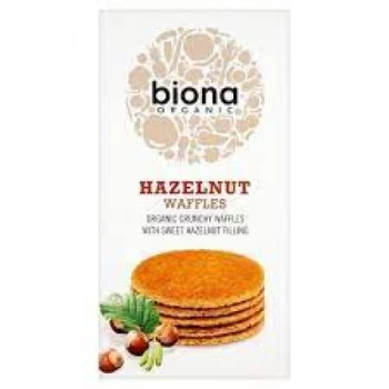 Biona Hazelnut Waffles - 175g