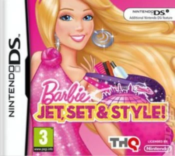 Barbie Jet Set and Style Nintendo DS Game