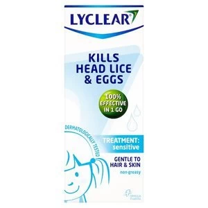 Lyclear Sensitive Head Lice Treatment 150ml