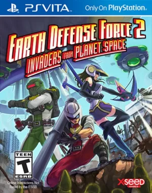 Earth Defense Force 2 Invaders From Planet Space PS Vita Game
