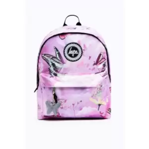 Hype Garden Butterfly Backpack (one Size Pink/White)