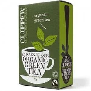 Clipper Fairtrade Organic Green Tea 25 bags