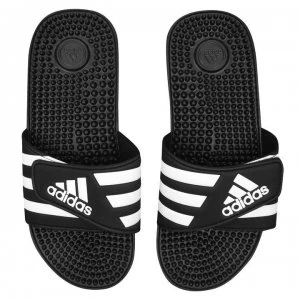 adidas Adissage Mens Slider Sandals - Black/White