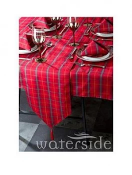 Waterside Festive Tartan Table Linen Set