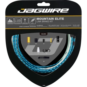 Jagwire Mountain Elite Link Brake Kit Blue