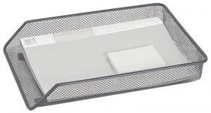 Q-Connect Mesh A4 Letter Tray Silver
