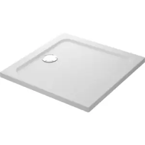 Mira Flight Safe Square Shower Tray 1000 x 1000mm in White Acrylic Stone Resin