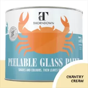 Thorndown Chantry Cream Peelable Glass Paint 150ml - Opaque