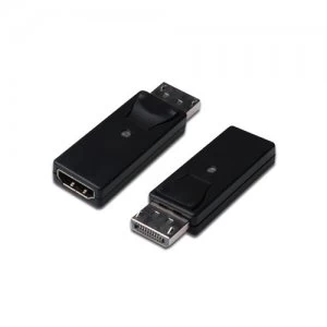 Digitus DisplayPort - HDMI DisplayPort 1.1a HDMI type A Black