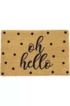 Oh Hello Doormat - Regular 60x40cm