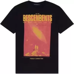 French Connection Descendents T-Shirt - Black