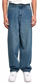 Urban Classics 90S Jeans, Middeepblue, Male, Pants, TB4461-03851