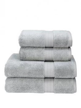 Christy Supreme Hygro; Supima Cotton Towel Collection ; Silver - Bath Towel
