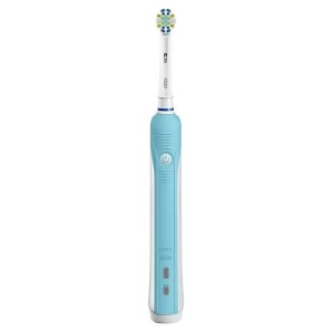 Oral B Oral-B ORAPRO600FA Pro 600 FlossAction Electric Rechargeable Toothbrush - Blue