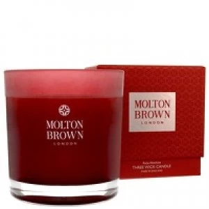 Molton Brown Rosa Absolute Three Wick Scented Candle 480g