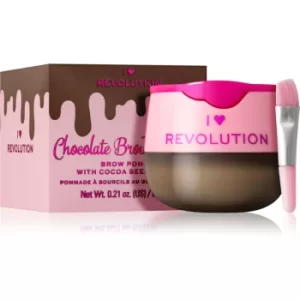 I Heart Revolution Chocolate Brow Pot Eyebrow Pomade Milk Chocolate (dark blonde to light brown hair) 6 g