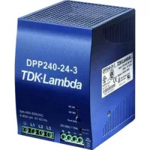 TDK-Lambda DPP-240-24-1 Rail mounted PSU (DIN) 24 V DC 10 A 240 W 1 x