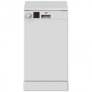 Beko DVS05C20W Slimline Freestanding Dishwasher