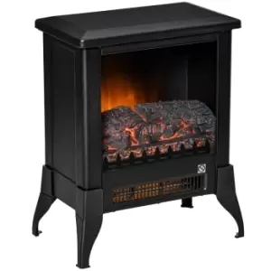 Etna 2kW Electric Fireplace Stove Freestanding Fireplace Heater with Flame Effect