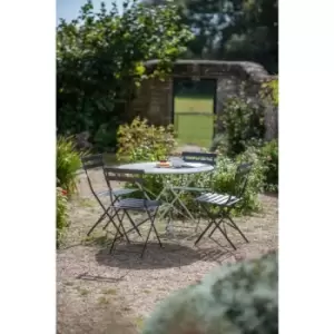 Rive Droite Patio Bistro Table Clay Beige Outdoor Indoor - Garden Trading