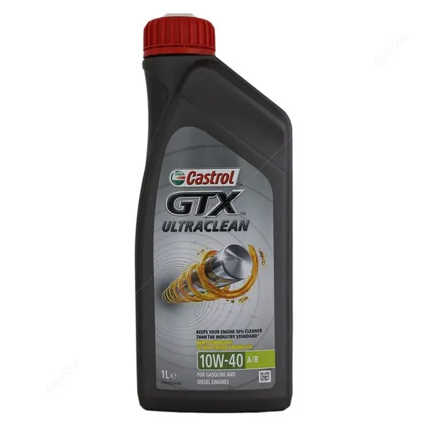 Castrol Engine oil Castrol GTX Ultraclean 10W-40 A/B Capacity: 1l 15F092