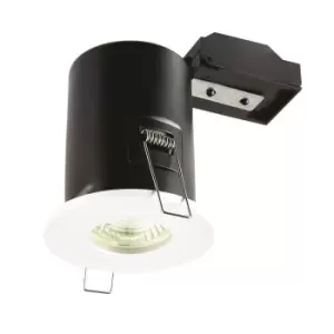 Collingwood Fixed IP65 Fire-Rated PAR16 LED GU10 Downlight White- CWFRC004