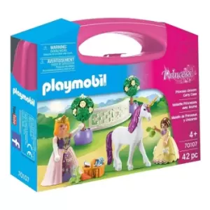 Playmobil 70107 Princess Unicorn With Carry Case