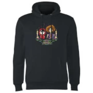 Coco Miguel And Hector Hoodie - Black - S