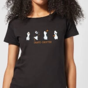 Frozen 2 Shape Shifter Womens T-Shirt - Black - XXL