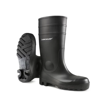 Dunlop - PROTOMASTER FULL Safety Wellington Boot BLACK sz 3