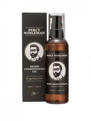 Percy Nobleman Fragrance Free Beard Conditioning Oil 100Ml