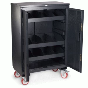 Armorgard Fittingstor Mobile Secure Fittings and Fixings Cabinet 1010mm 550mm 1575mm