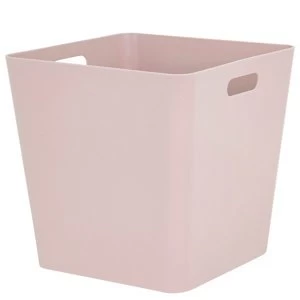 Wham Studio Basket Medium duty Blush Pink Plastic Large Storage box