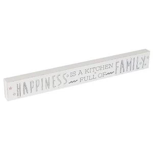 Love Life Happiness Is A Kitchen Plaque