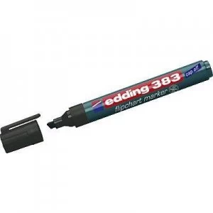 Edding 4-383001 Flipchart marker 383 Wedge tip 1 - 5mm Black