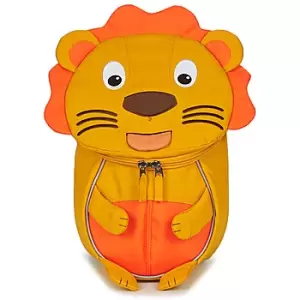 Affenzahn LENA LION boys's Childrens Backpack in Orange - Sizes One size