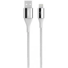 Belkin Duratek Kevlar Lightning to USB ChargeSync Cable Silver