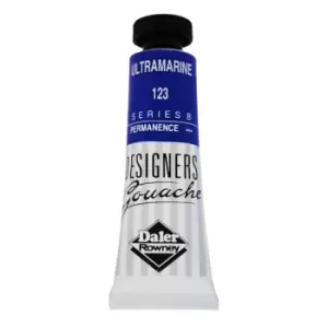 Daler-Rowney 136005123 Designers' Gouache Paint 15ml Ultramarine