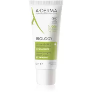 A-Derma Biology Light Moisturizing Cream for Normal and Combination Skin 40ml