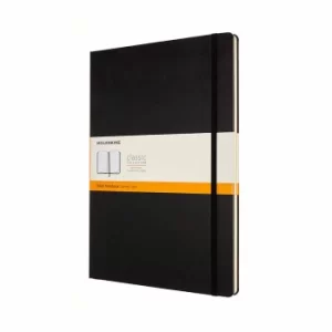 Moleskine Hardcover Notebook A4 Ruled Black