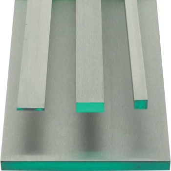 10MMX100MMX500MM Ground Flat Stock Gauge Plate - 01 Tool Steel - Indexa
