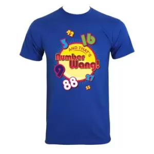Grindstore Mens And Thats Numberwang T-Shirt (M) (Blue)
