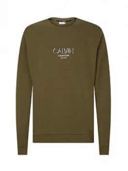 Calvin Klein Calvin Small Logo Sweatshirt