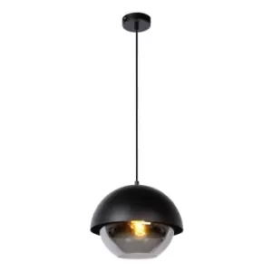 Cooper Modern Pendant Light - Ø30cm - 1xE27 - Black