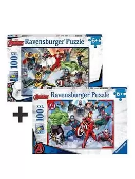 Ravensburger Avengers Twin Pack 10808 100Pc 13261 100Pc