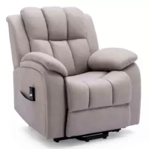 Brookline Electric Rise Recliner Chair - Pumice