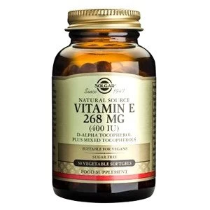 Solgar Vitamin E 268mg 400IU Vegetable Softgels 100 veg softgels