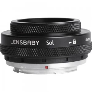 Lensbaby Sol 45mm f/3.5 Lens for Canon EF Mount - Black